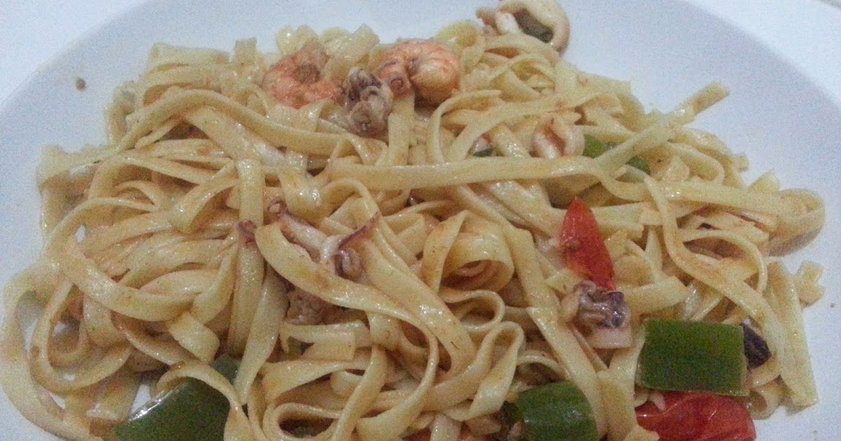 What I Have Cooked Thai Spaghetti Seafood