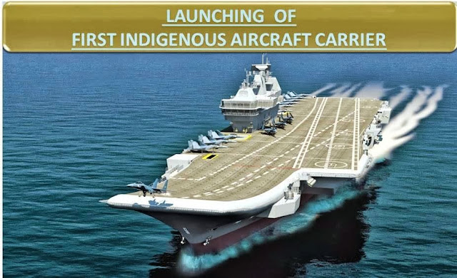 This Aircraft Carrier is larger than Two Football Pitches Information and Picture