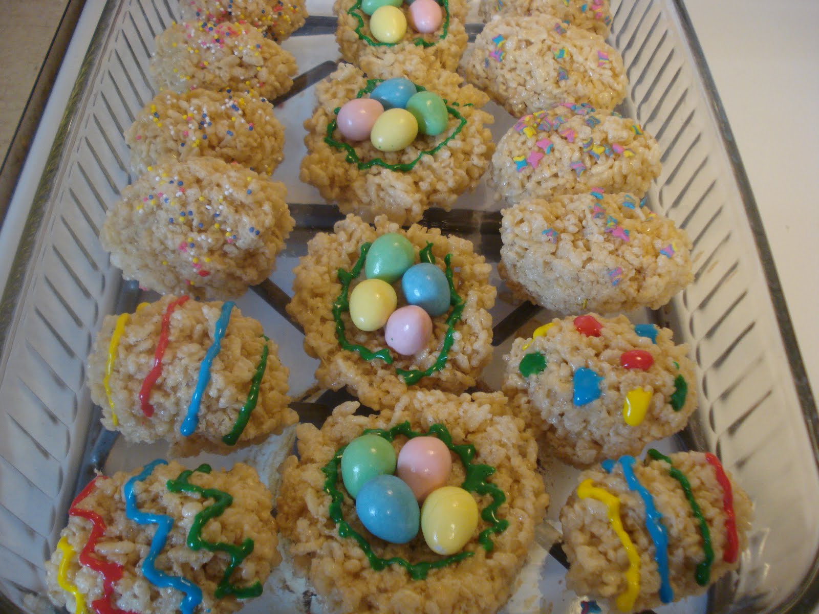 Joyful Living Rice Krispie Treat Easter Eggs