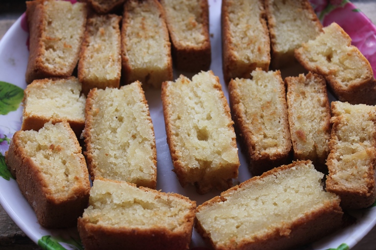 Eggless Sour Cream Cake Recipe Yummy Tummy