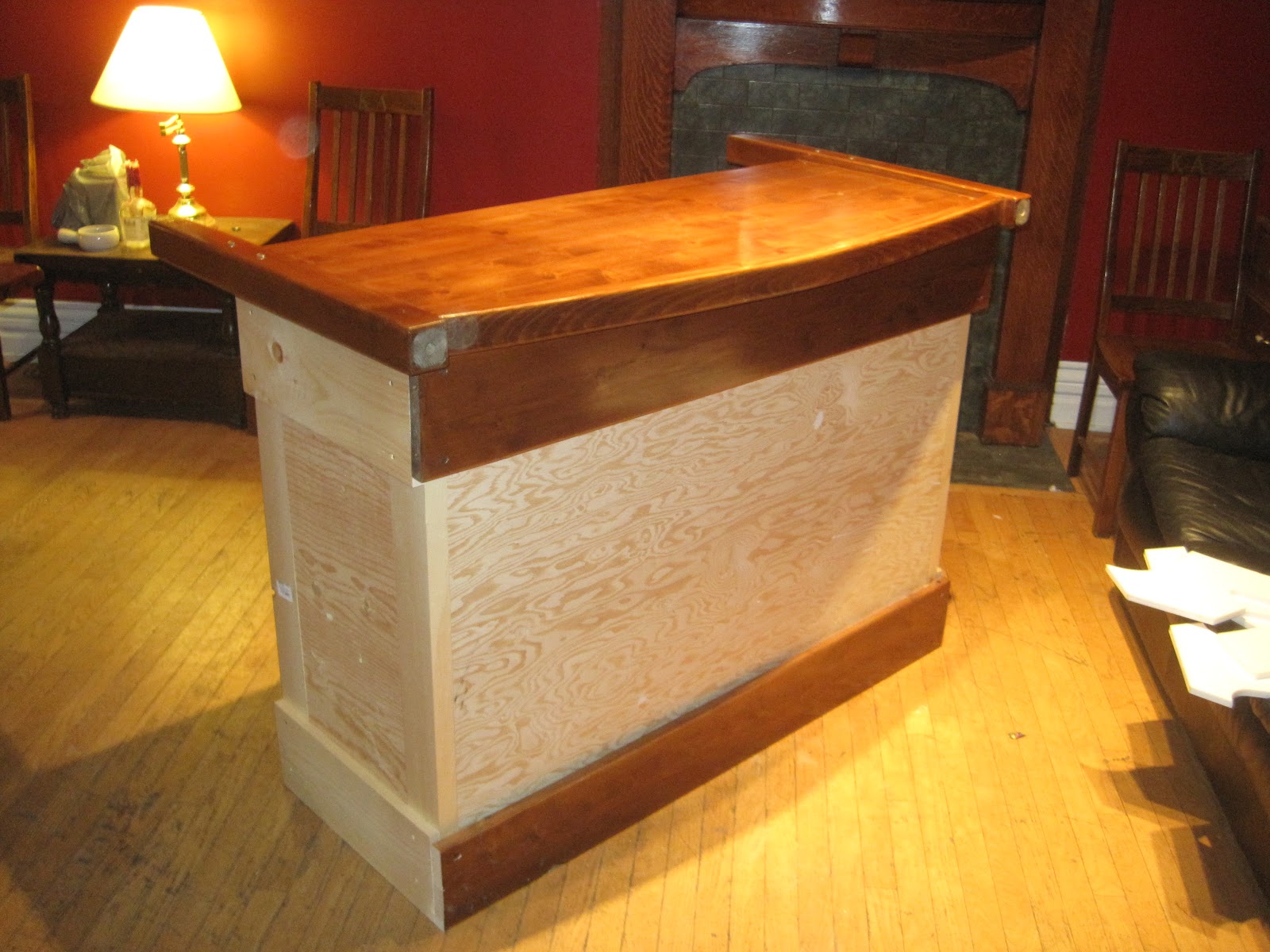 Stacked Design Bed Frame Bar