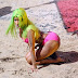 Nicki Minaj Starship Pink Bikini Pics