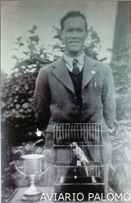 GEORGE HOOPER DE REDBOURN CON SU YORKSHIRE CAMPEÓN EN 1936