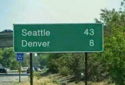 Seattle 43 Denver 8