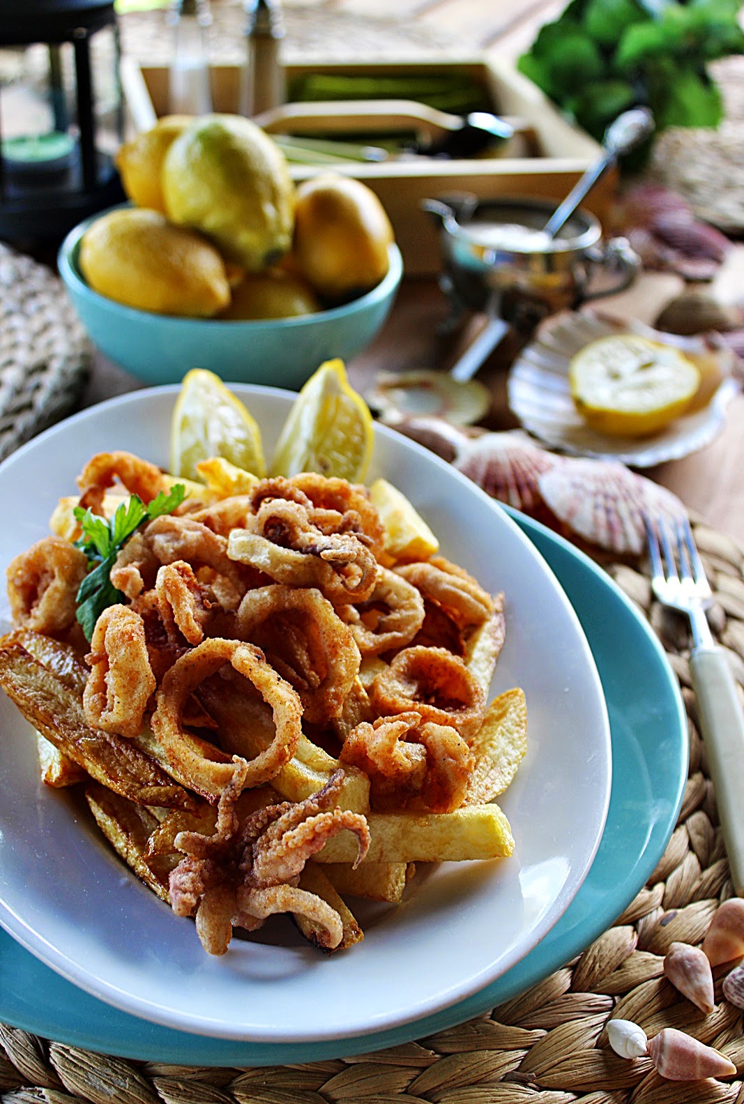 Illéskrisz Konyhája CALAMARI FRITTI