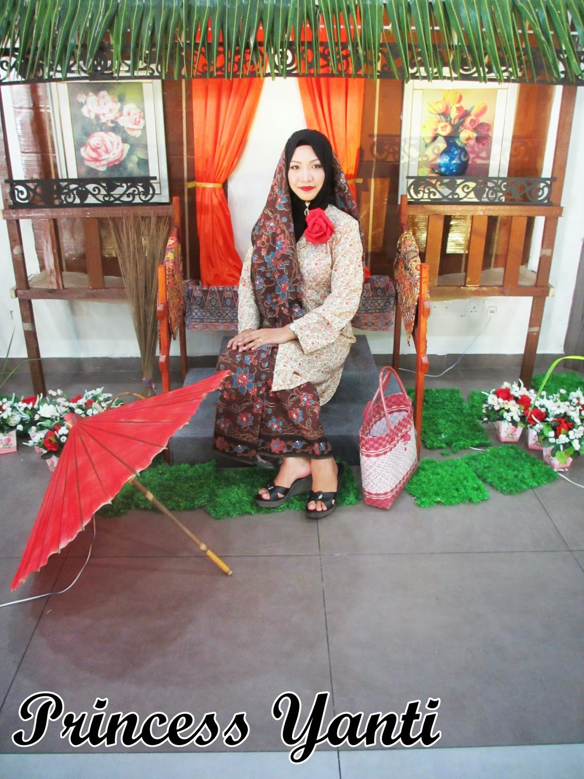 Princess Yanti: Majlis Hi~Tea Tema Orang Kampung! Makcik2 sgt!!!!