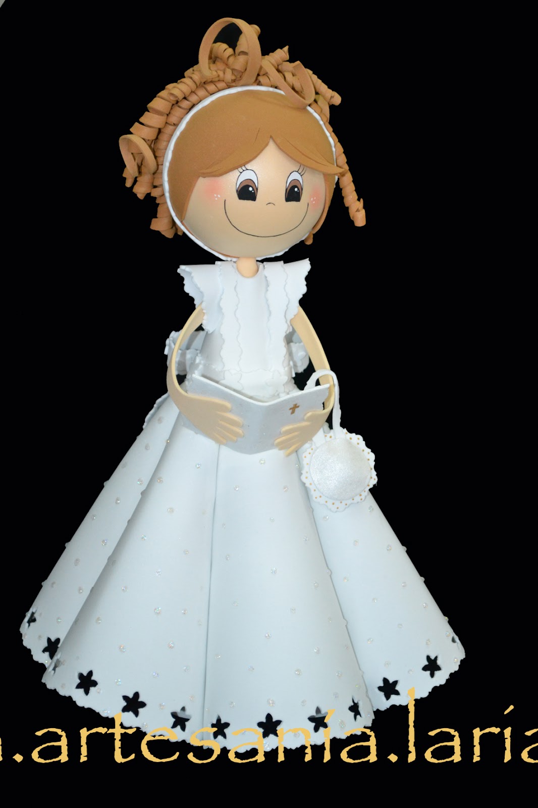 Foami MuÃ±eca Para Comunion MuÃ±ecas De Comunion De Tela MuÃ±ecas