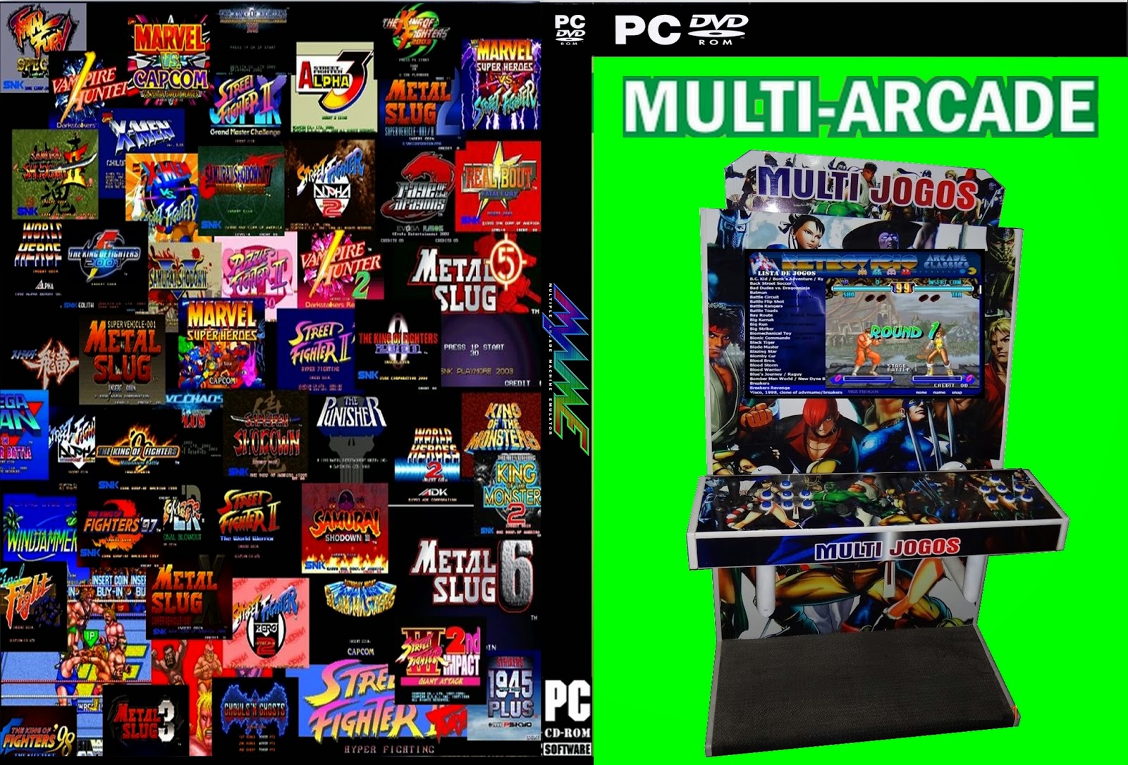 AdvanceMenu - Arcade MultiJogos Download Capa