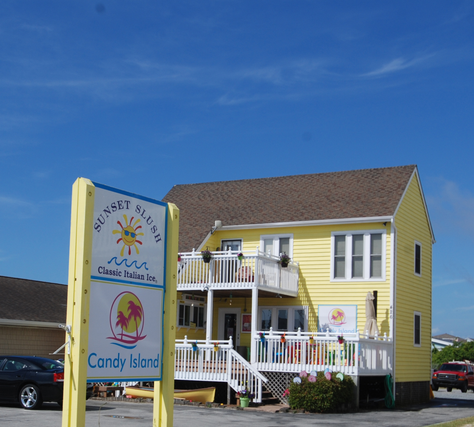 Visit Candy Island on Sunset Beach