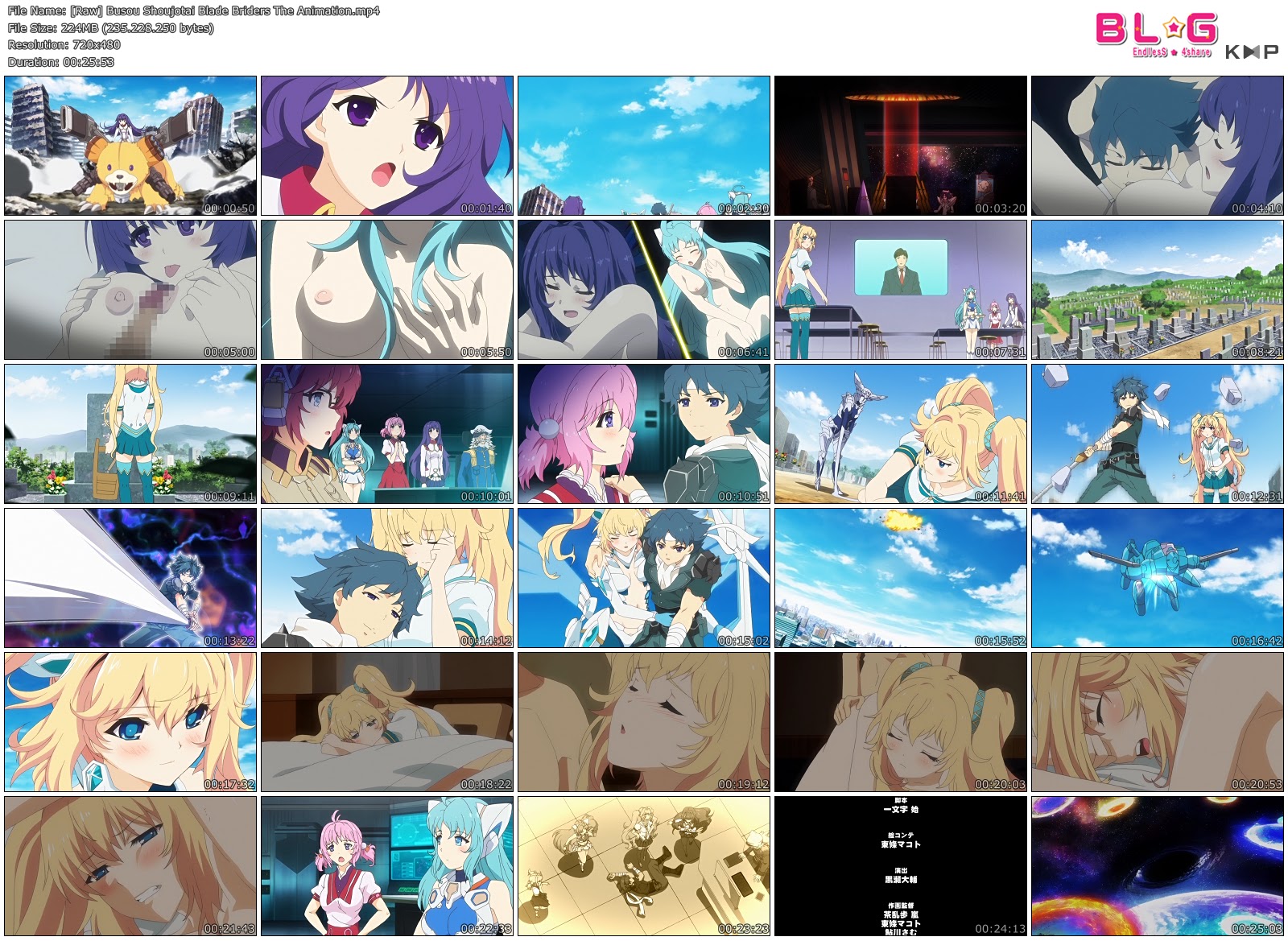 Anime Busou Shoujotai Blade Briders The Animation Raw Henviet Com