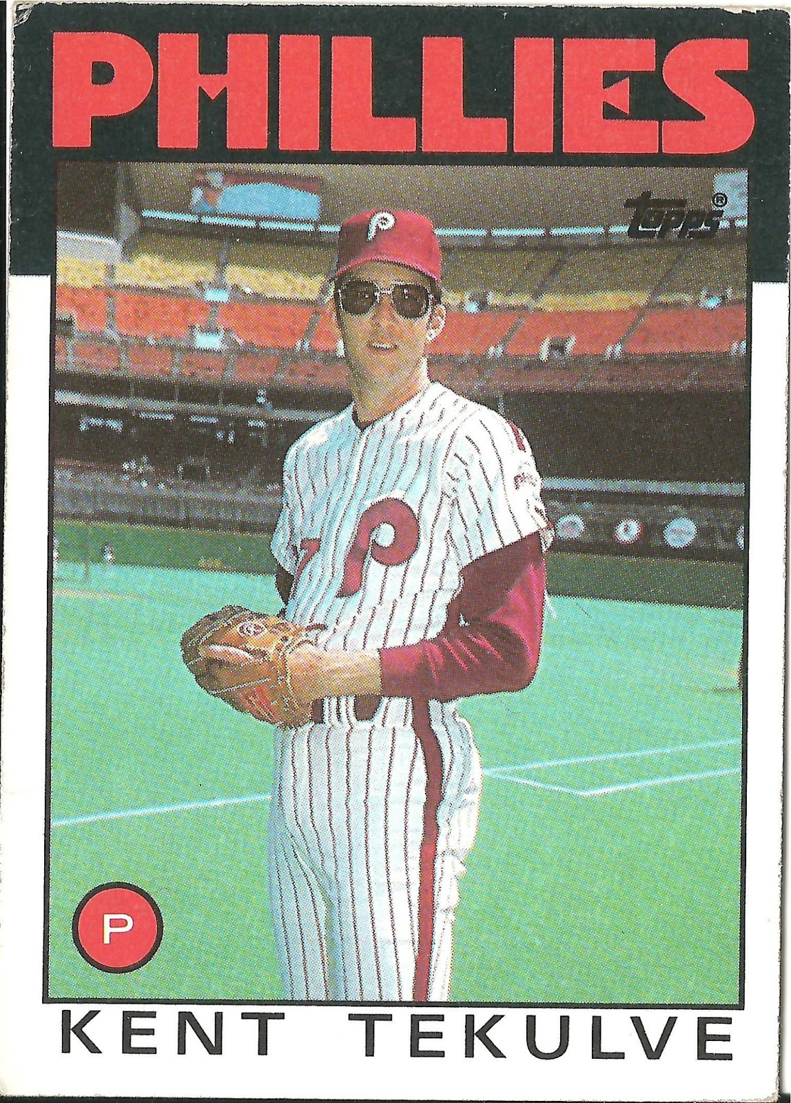 1986 Topps Blog 326 Kent Tekulve