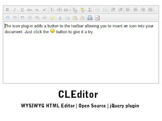 CLEditor : lightweight WYSIWYG HTML editor jQuery plugin CLEditor : lightweight WYSIWYG HTML editor jQuery plugin