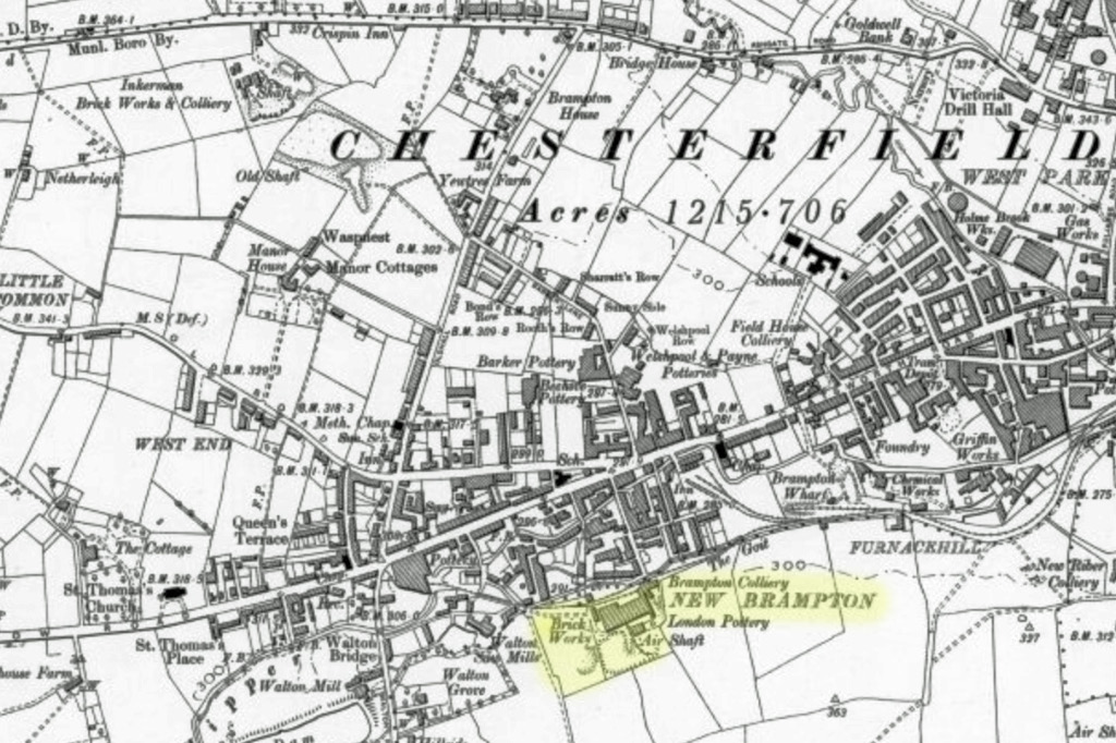 East Midlands Named Bricks Chesterfield & Staveley Brickworks