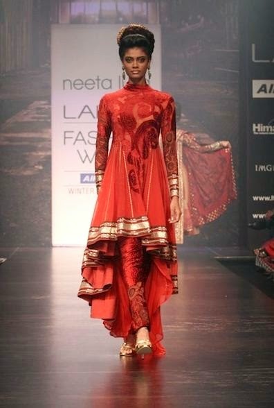 Neetu Lulla Indian Designer Bibi Jan 2013 Dresses Design Fashion Neetu Lulla Indian Designer