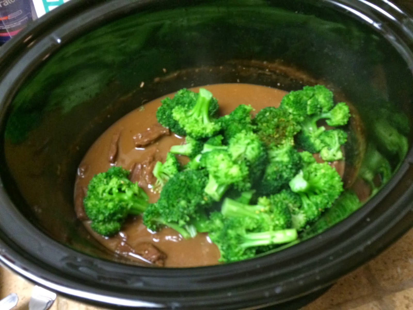 Stracciatella Crock Pot Broccoli Beef