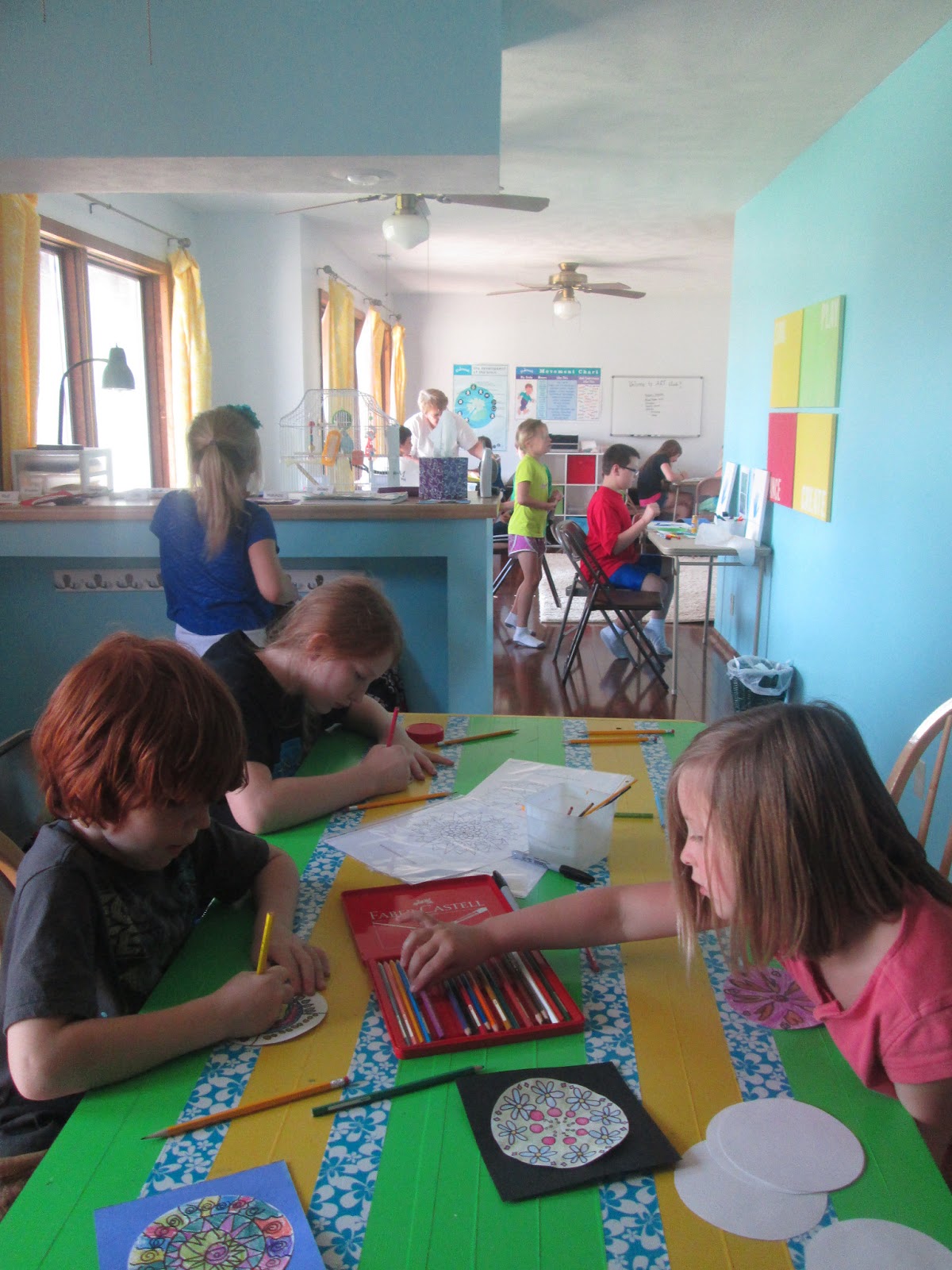 Walnut Hill Studio May Art Club Projects