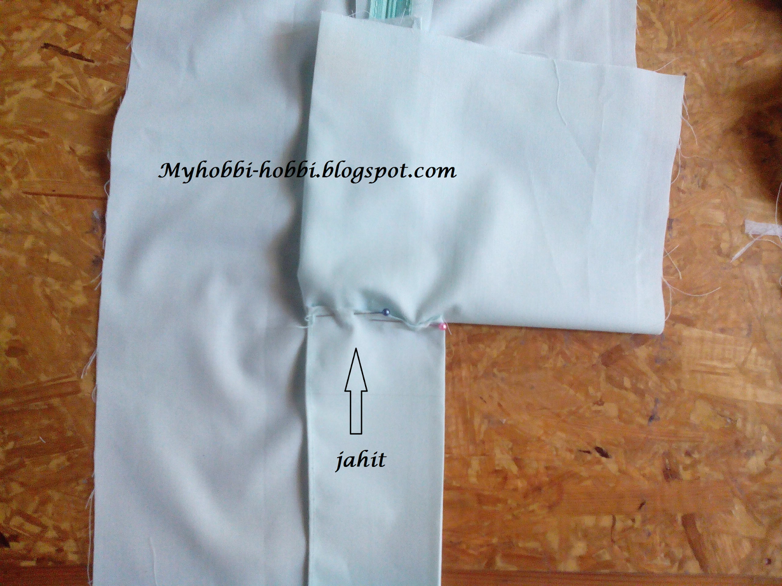 My Hobby Praktek membuat belahan Rok