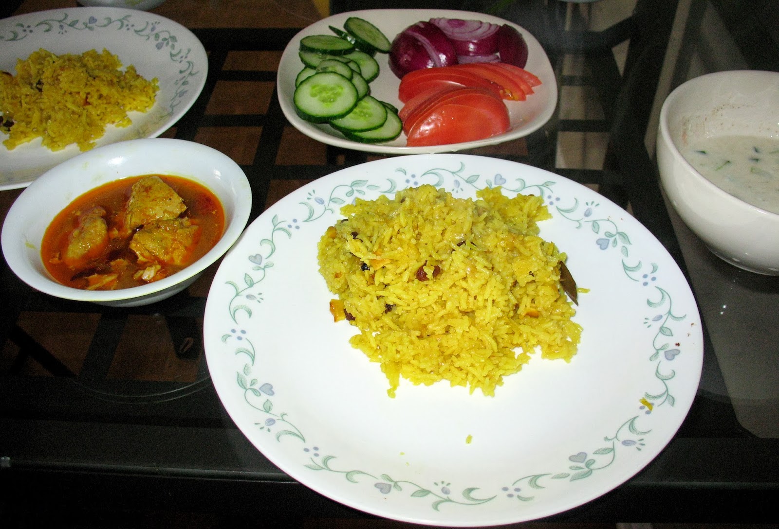 panchforon Easy Niramish Polao (Bengali Pulao/Pilaf Recipe)