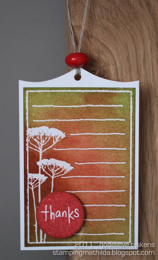 StampingMathilda Darkroom Door Gift Label