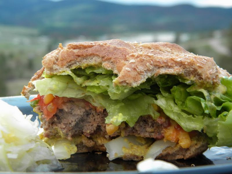 Hot Mess Cooking Slap Yo Mama Burgers