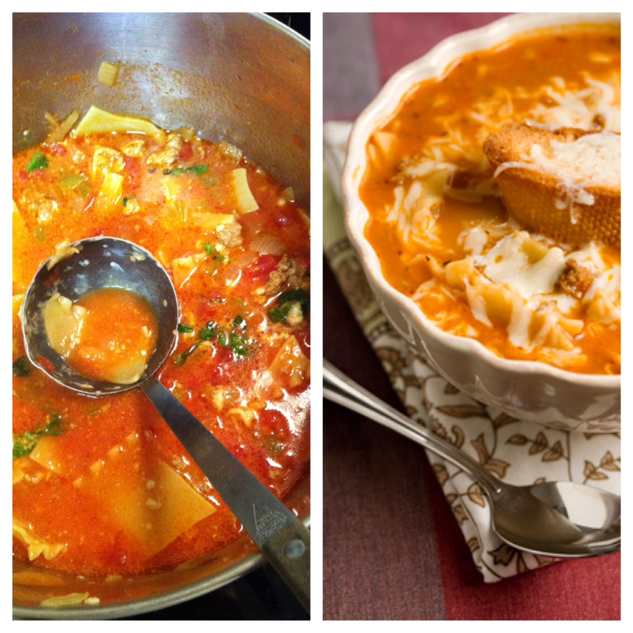 rani delicious lasagna soup