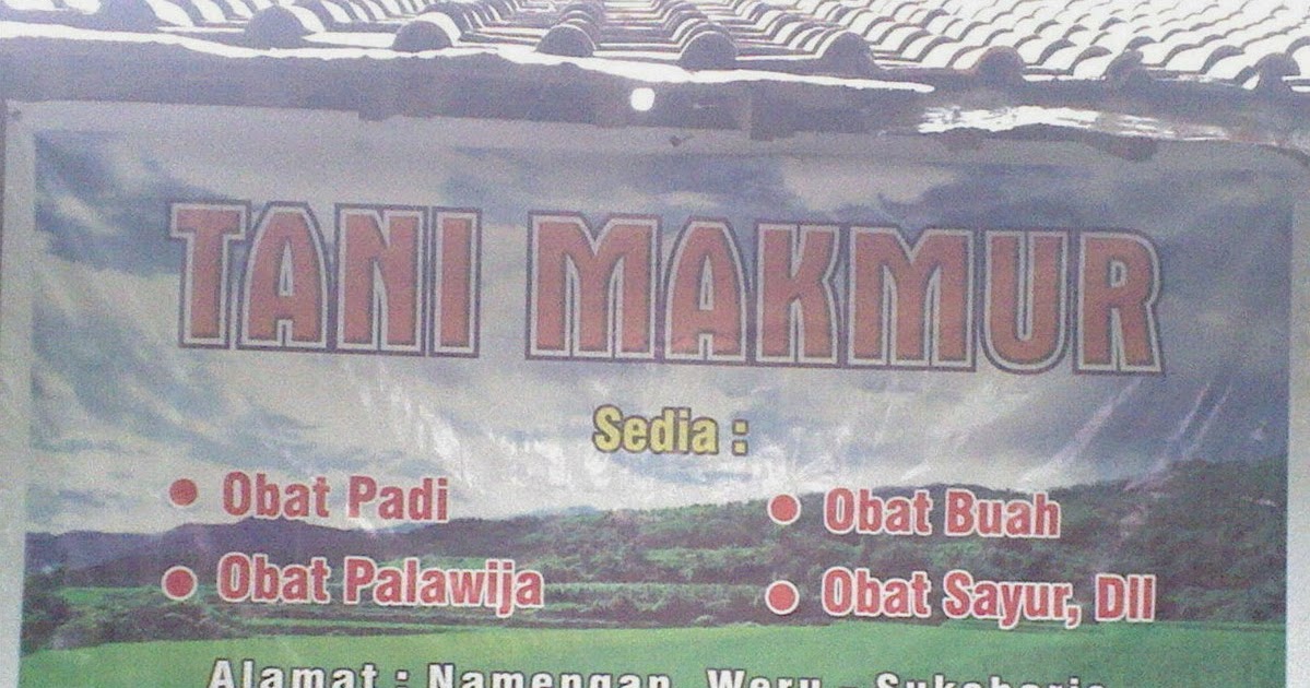Weru Desaku Toko Obat Pertanian Tani Makmur