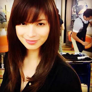 Angel Locsin Sports a New Hairstyle