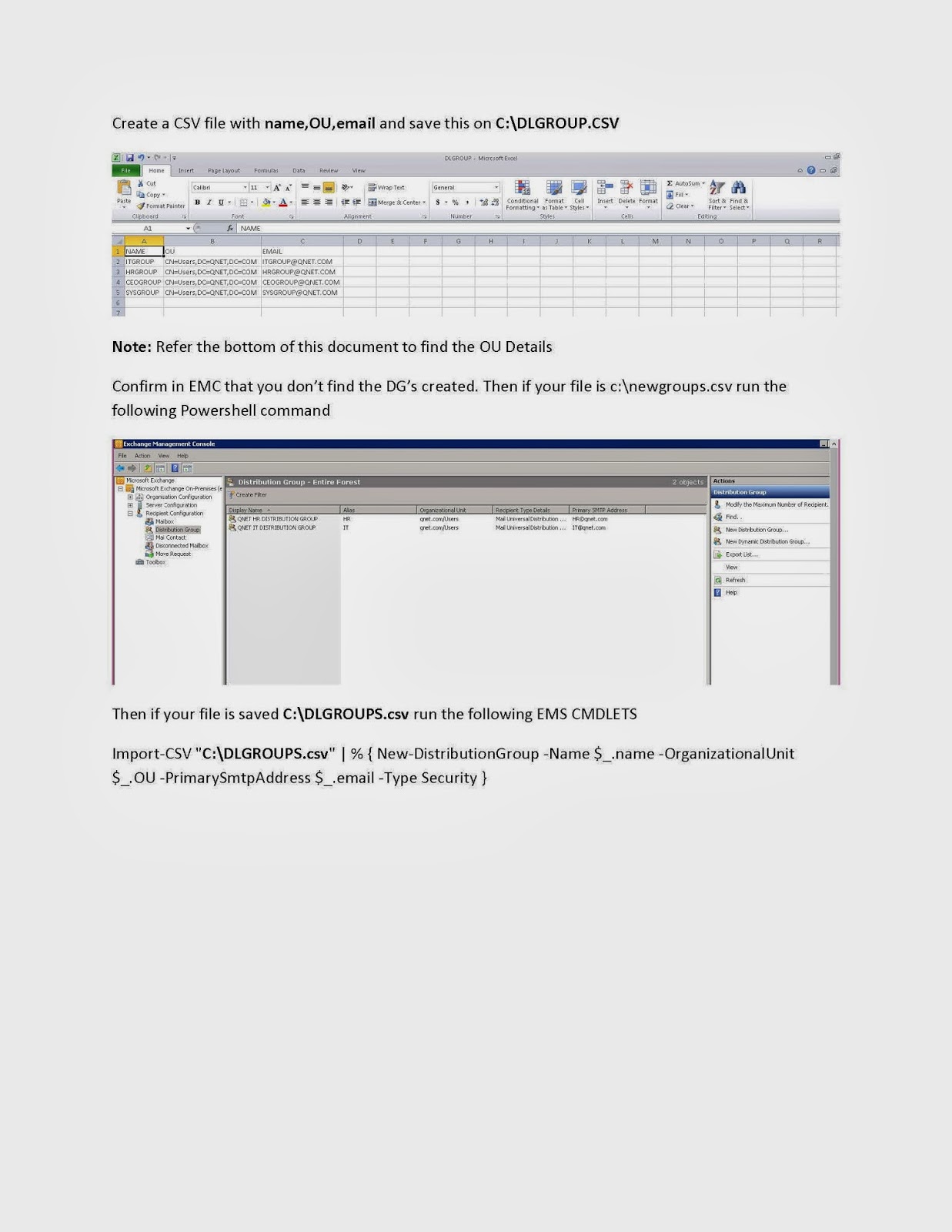 Microsoft Technology Technical Blog Creating multiple distribution