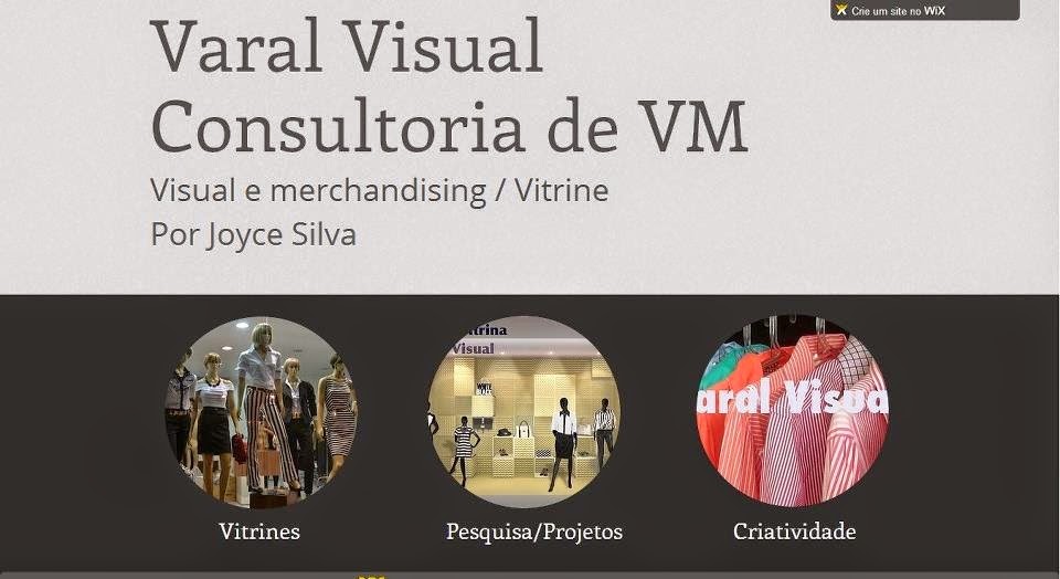Varal Visual e merchandiser by Joyce Silva