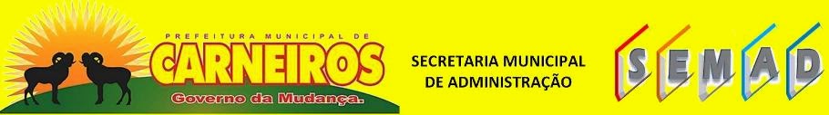 Secretaria de Administração de Carneiros/ AL