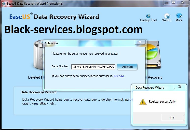 EaseUS Data Recovery Wizard v12 2019 With Activation Key