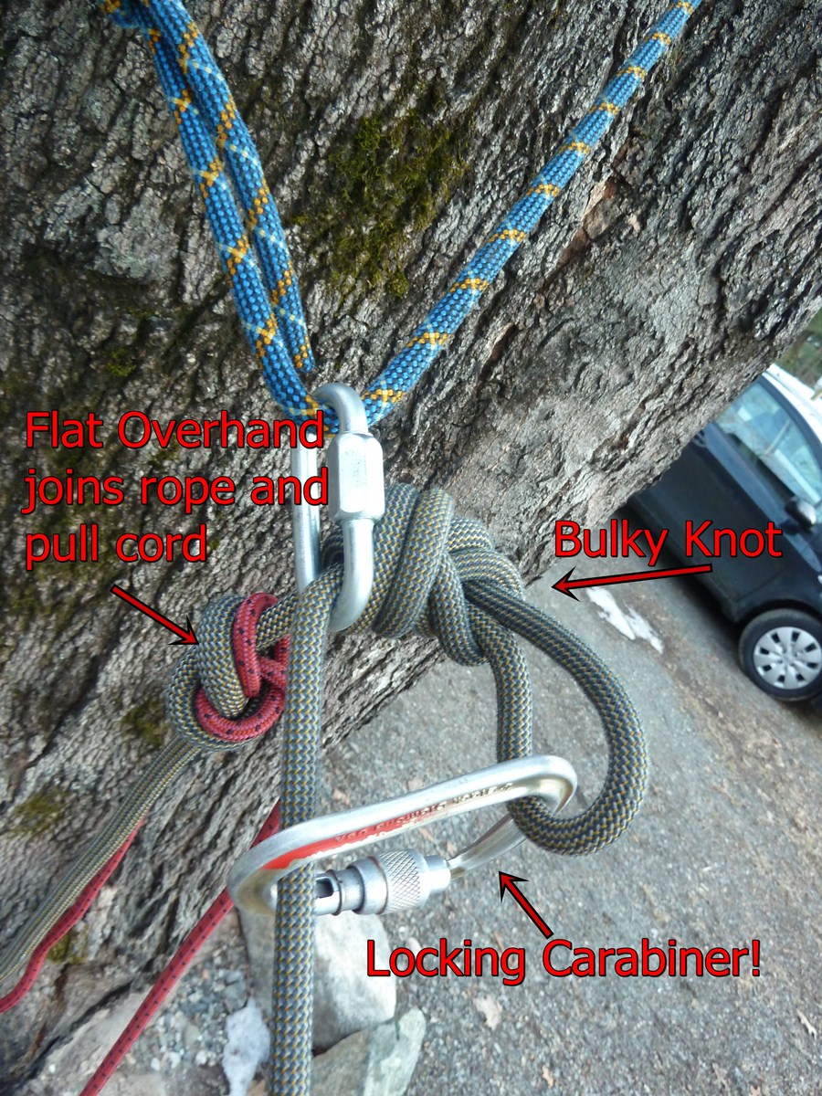 Bigfoot Mountain Guides How To Use a Pull Cord For Rappelling