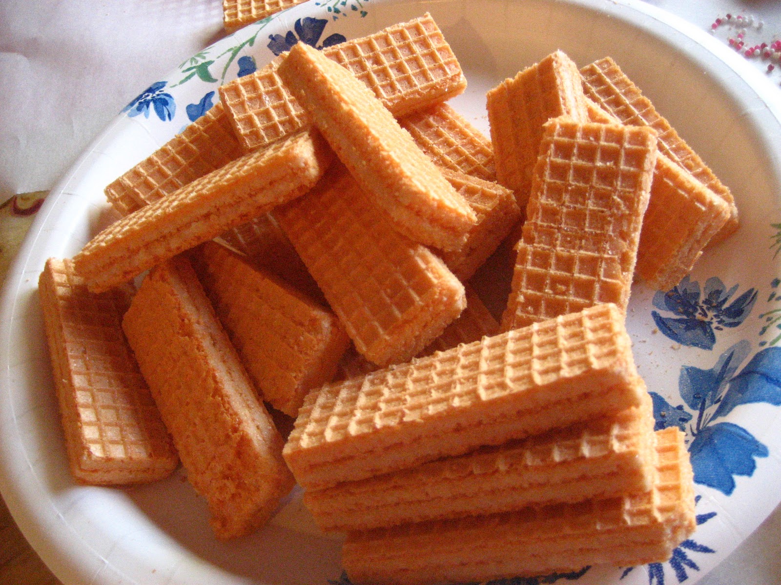 Life is Sweet...Eat the Cake Sugar Wafer Valentines for 36 wild hyenas!