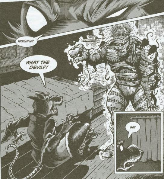 Ha'ntaan as Rat King (TMNT) - Archie Comics