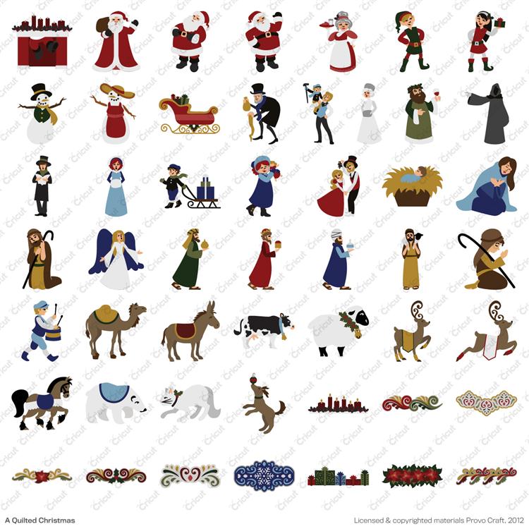 SweetSassyDiva A Quilted Christmas Cricut Cartridge!