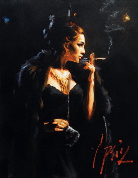 Fabian Perez 1967 ~ pintor argentino figurativo | Reflexiones de un sueño