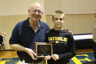 Montgomery Catholic Preparatory School 8th Grader Named Most Outstanding Wrestler in January Tournament 1