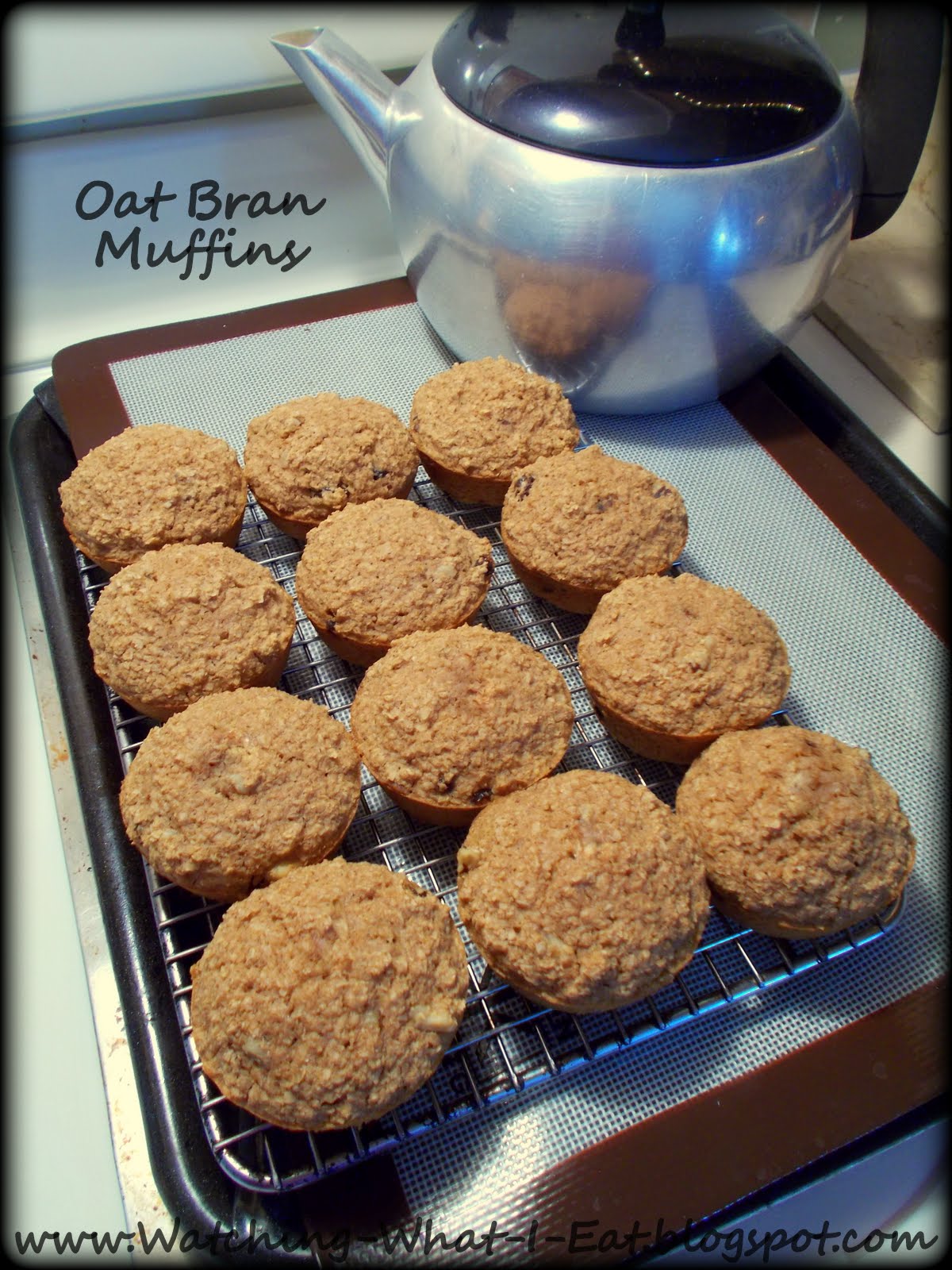 Watching What I Eat Oat Bran Muffins The 8Week Cholesterol Cure