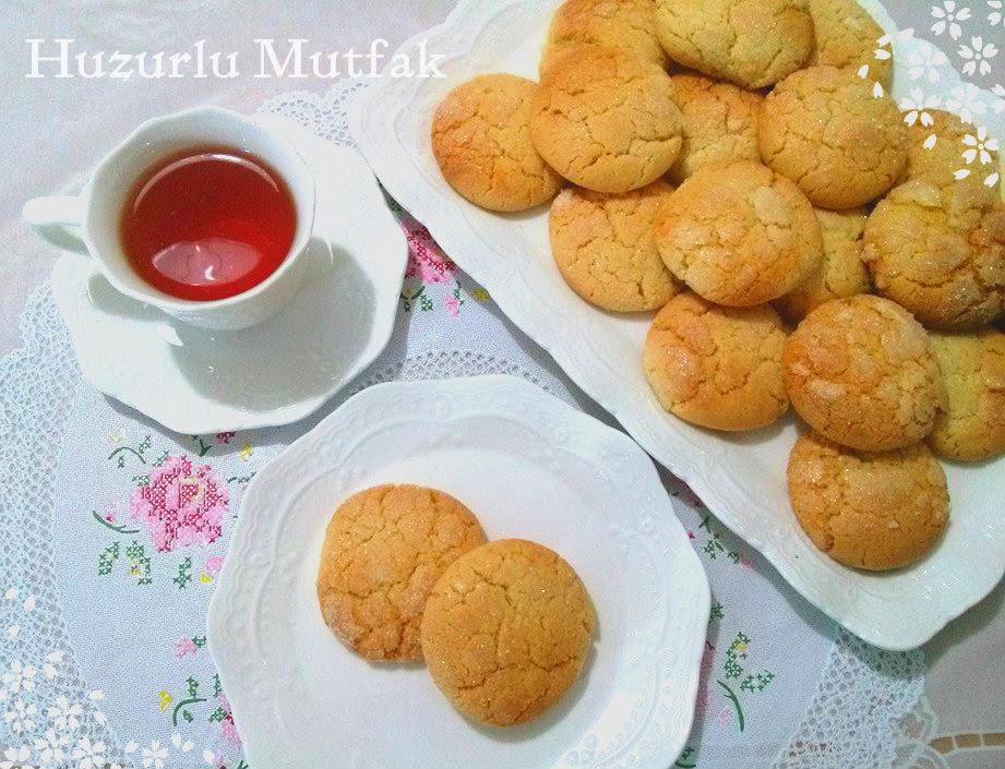 Huzurlu Mutfak TOZ ŞEKERLİ KURABİYE