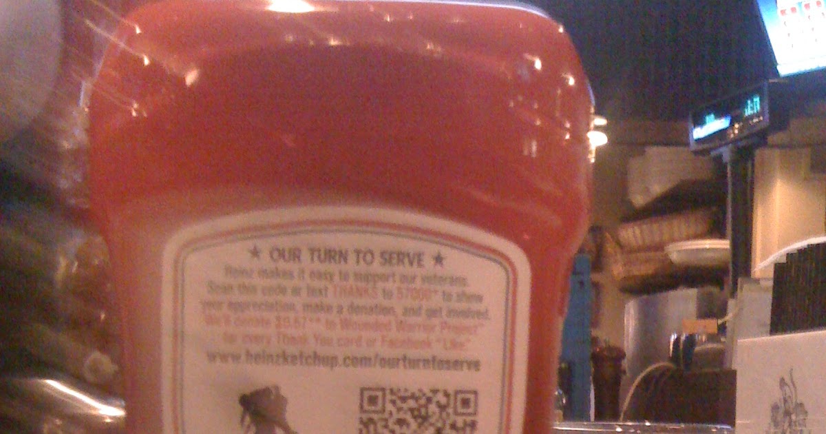Improving It QR Code Blunders 2 Heinz Ketchup Our Turn to Serve