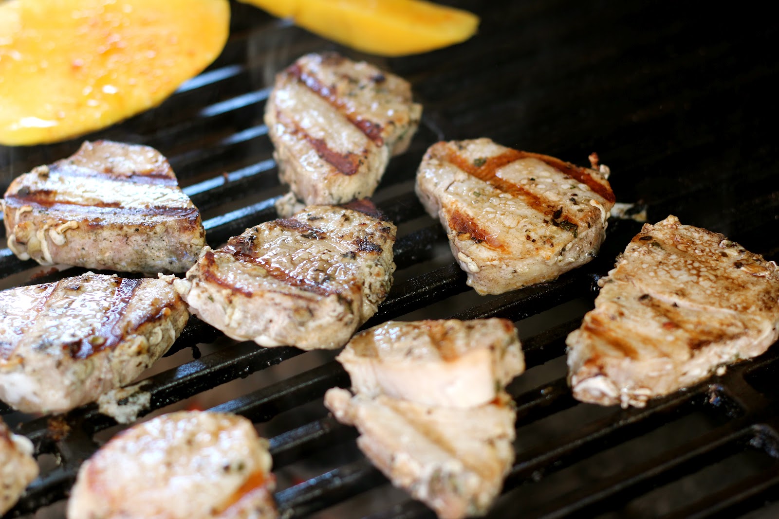 Food for Hunters Grilled Wahoo with Mango Salsa