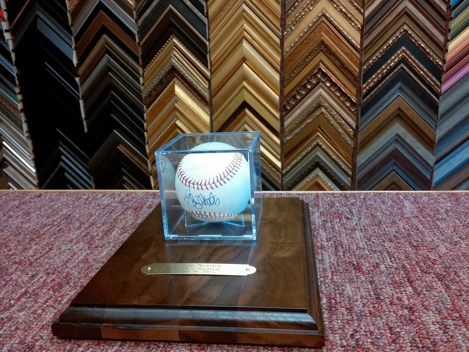 Chapman Gallery We Love Framing Sports Memorabilia