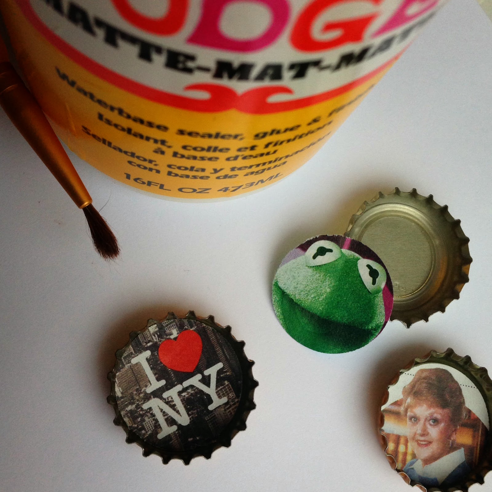 Crafty Lumberjacks Bottle cap mania.