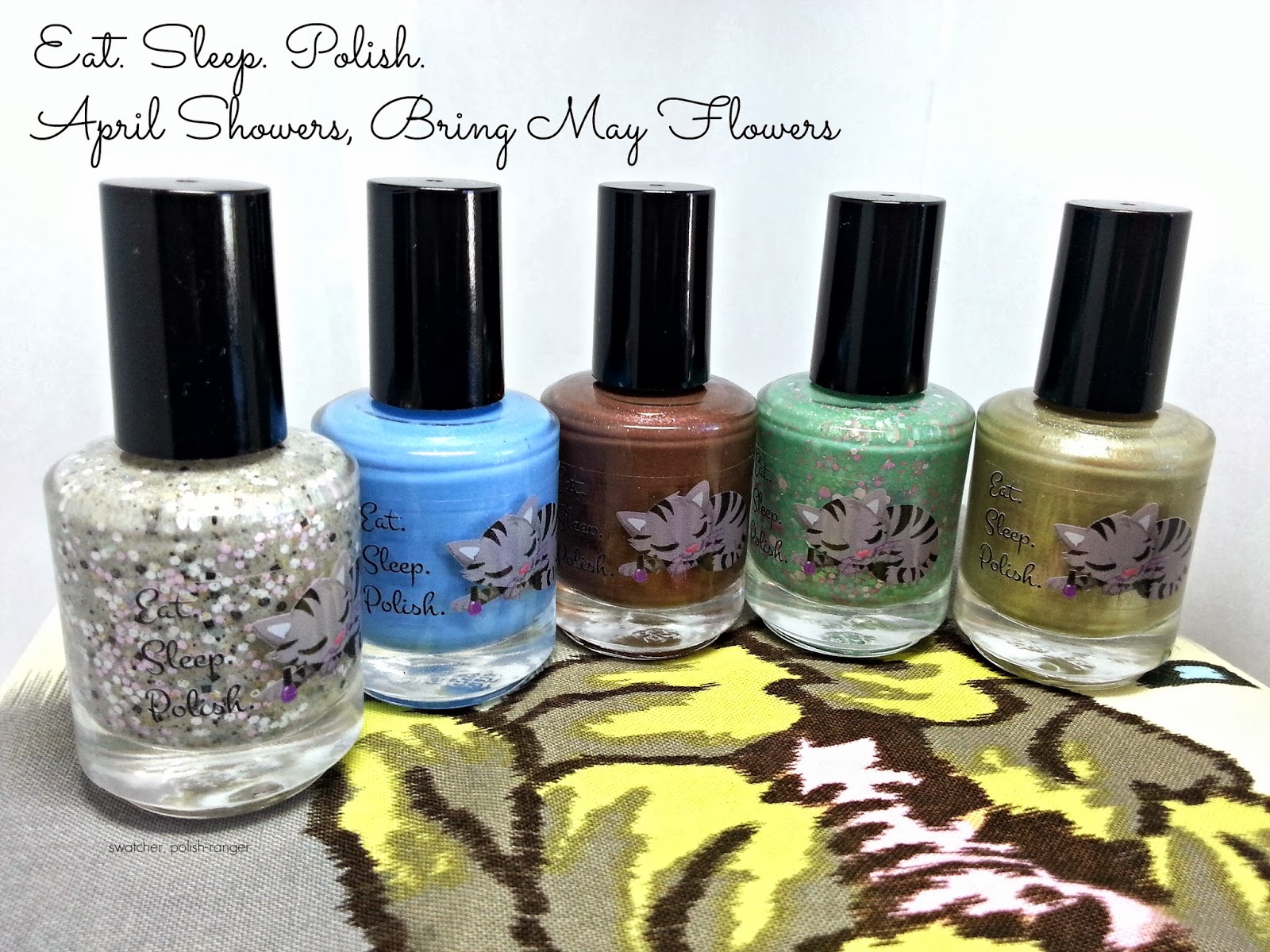 swatcher, polishranger Eat. Sleep. Polish. April Showers, Bring May