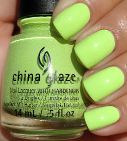 kelliegonzo: China Glaze - Grass Is Lime Greener