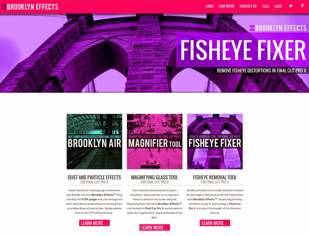 Brooklyn Effects вЂ“ Fisheye Removal Tool For Final Cut Pro X