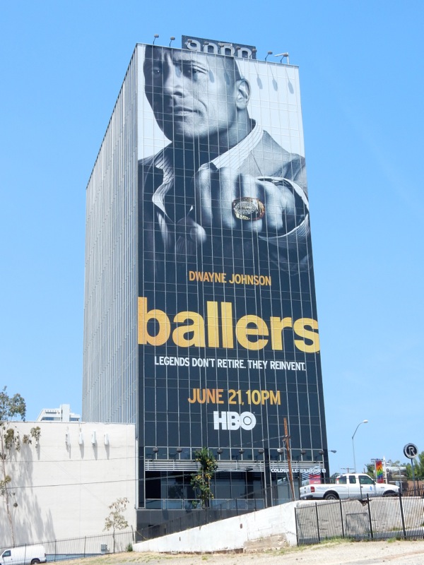 Giant Ballers series premiere billboard Giant Ballers series premiere billboard