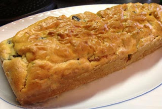 plumcake con prosciutto cotto e funghi trifolati