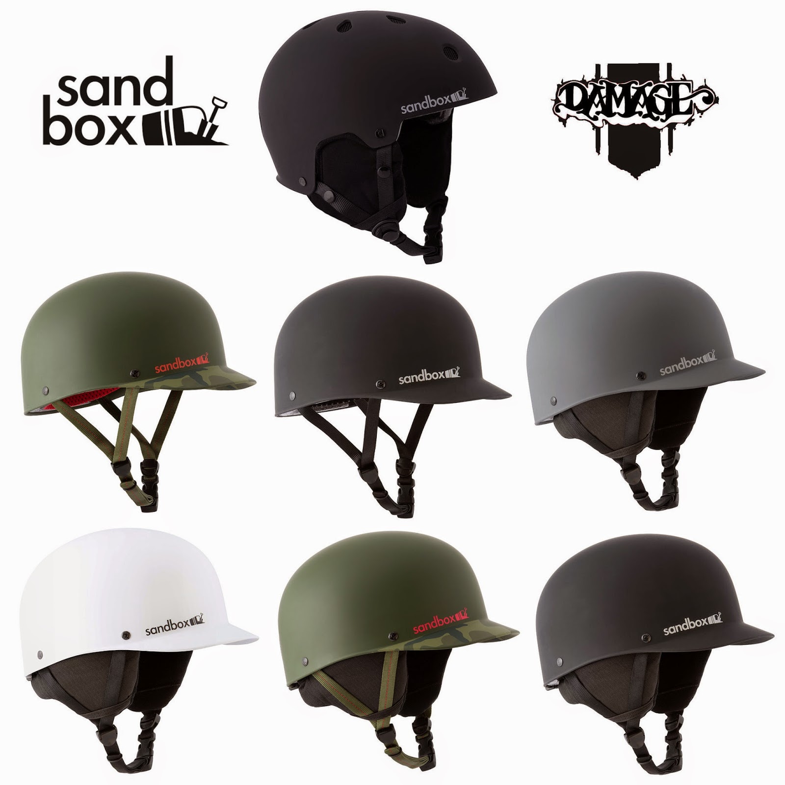 Damage Sandbox Helmets!