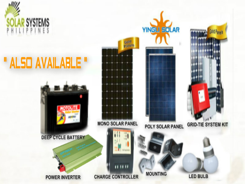 SOLAR PANEL / SOLAR ACCESSORIES / GRIDTIE SYSTEM KIT